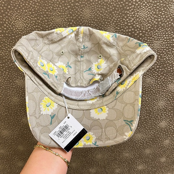🔥🔥🔥NEW COACH Signature Daisy Hat Cap - Picture 4 of 6